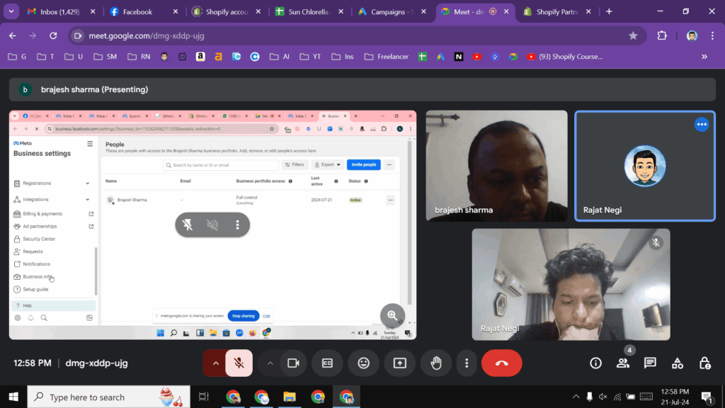 Consultation with Brijesh